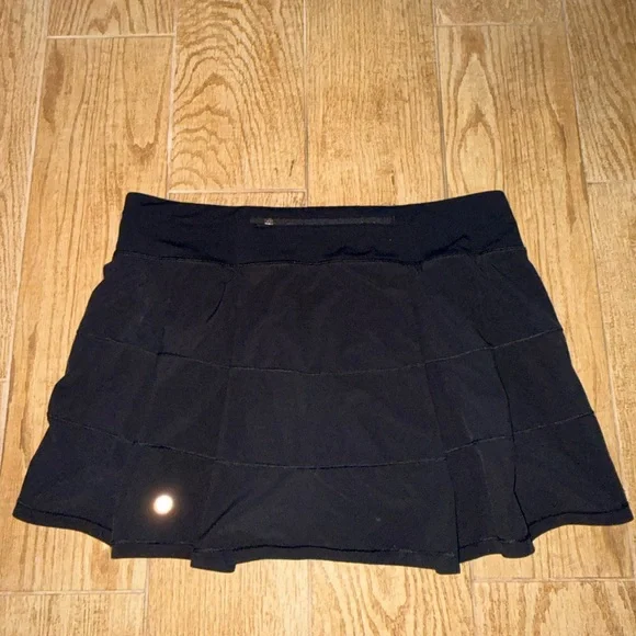 Lululemon size 10 black Pace Rival Mid-Rise Skirt
Long - Picture 8 of 14